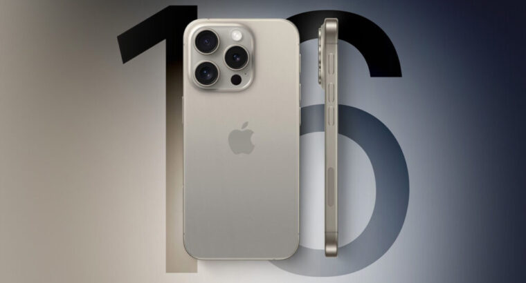 iPhone 16 Pro tout neuf à vendre débloqué et 100 % original